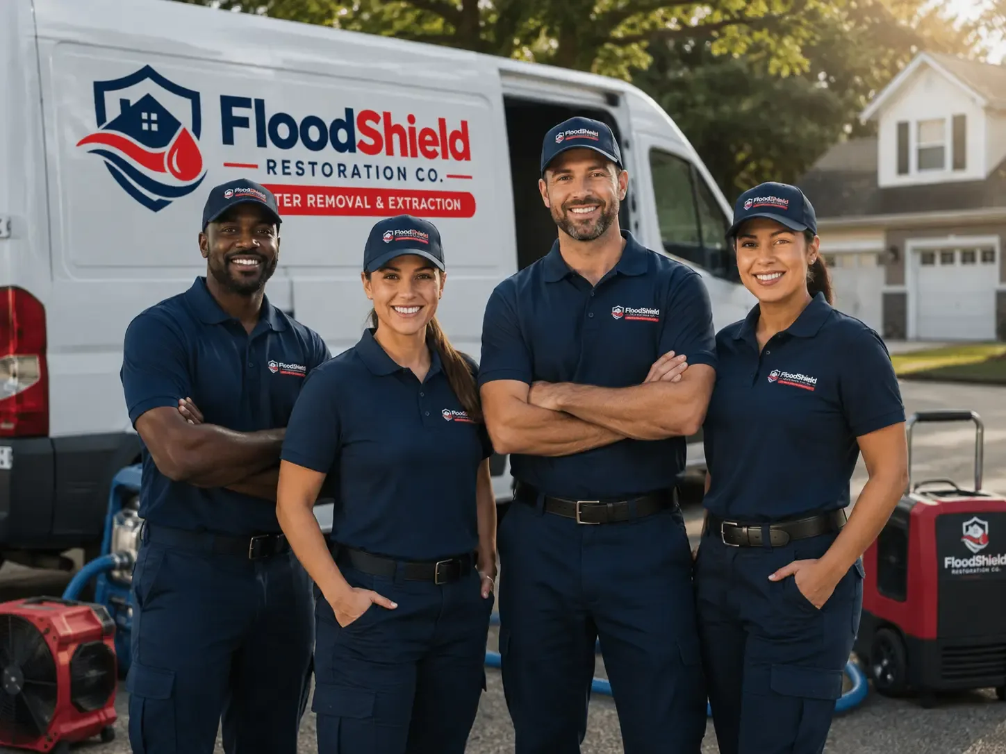 Flood Damage Restoration company in Saline, LA